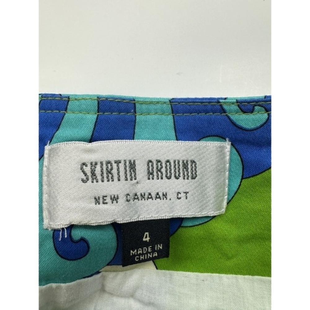 Skirtin' Around New Caanan CT A-Line Mini Skirt Women's Size 4 - Picture 2 of 5
